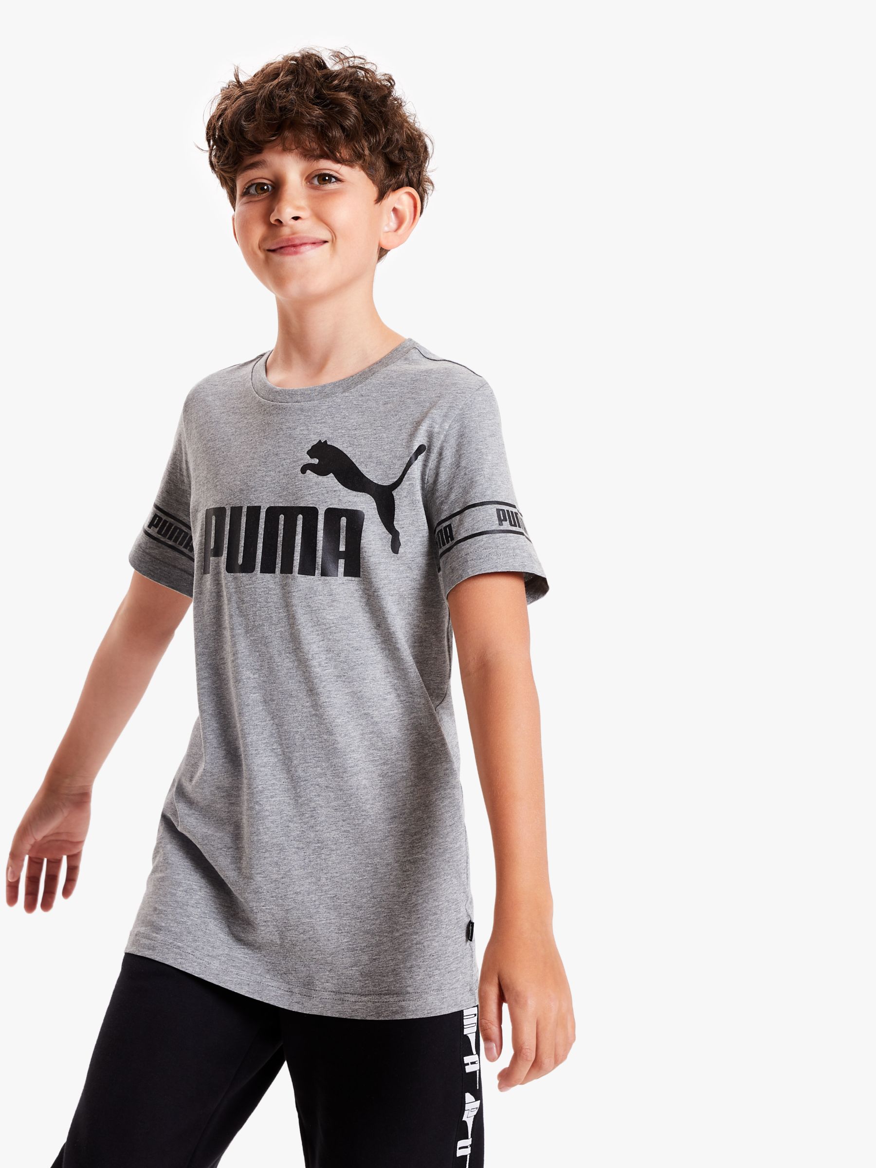 PUMA Boys' Logo T-Shirt at John Lewis 