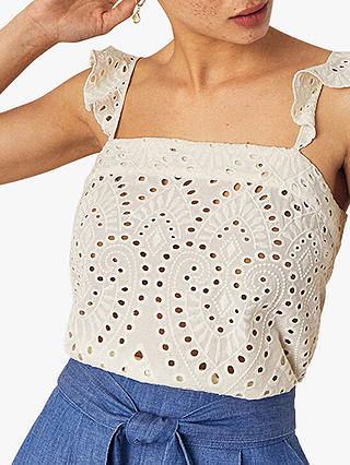 Oasis Broderie Camisole Top