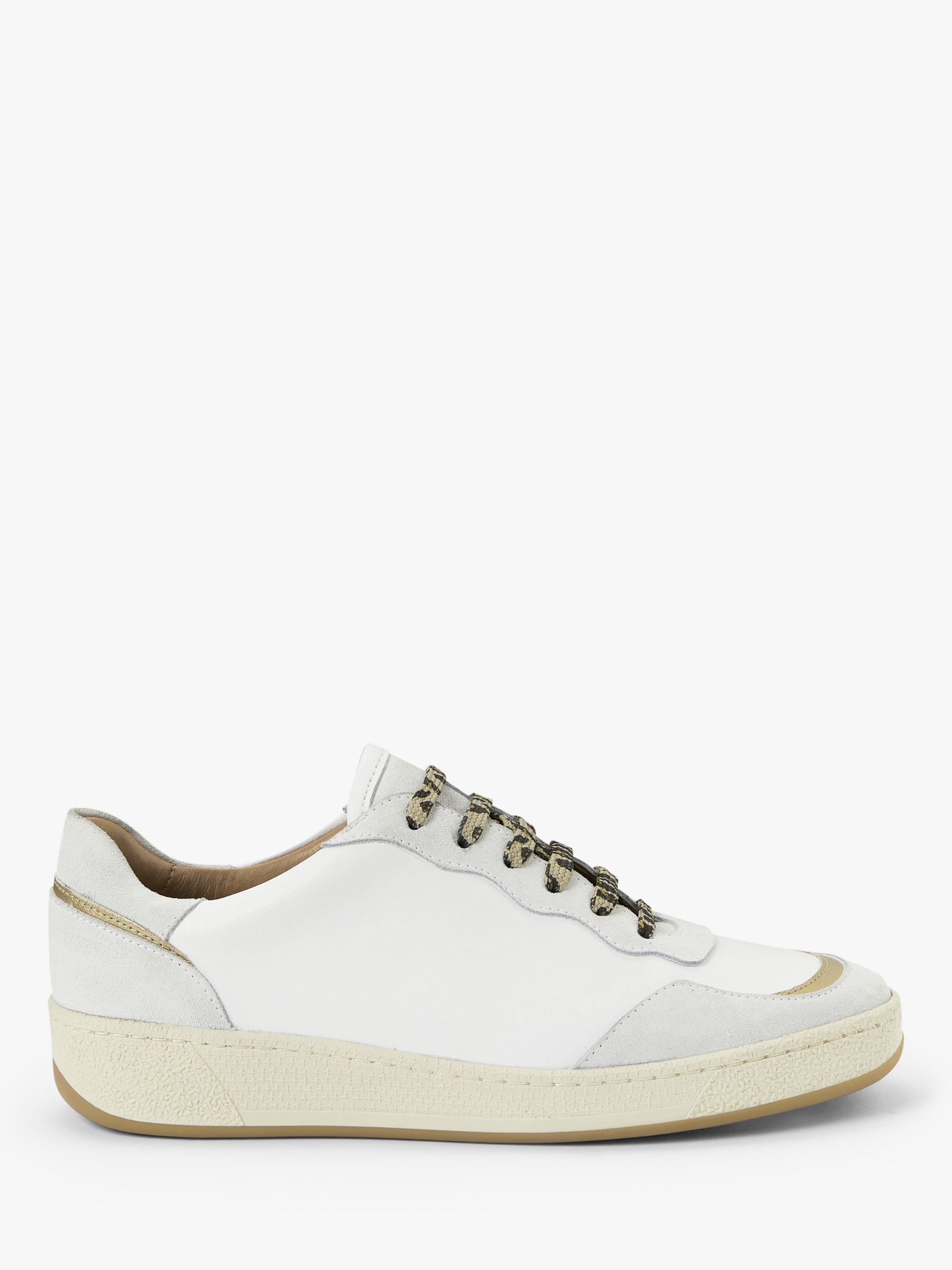 AND/OR Eero Leather Trainers, White/Neutral