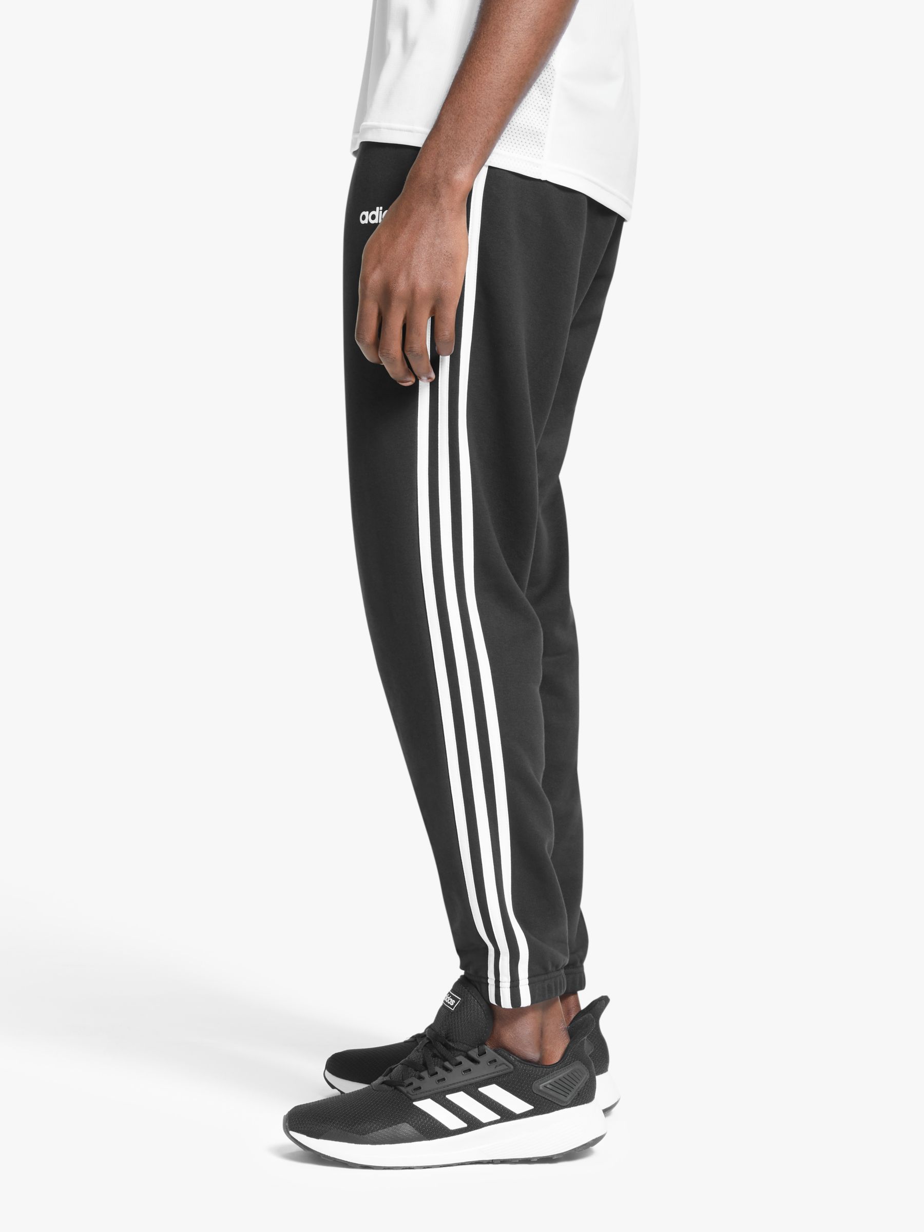 adidas three stripe jogger suit
