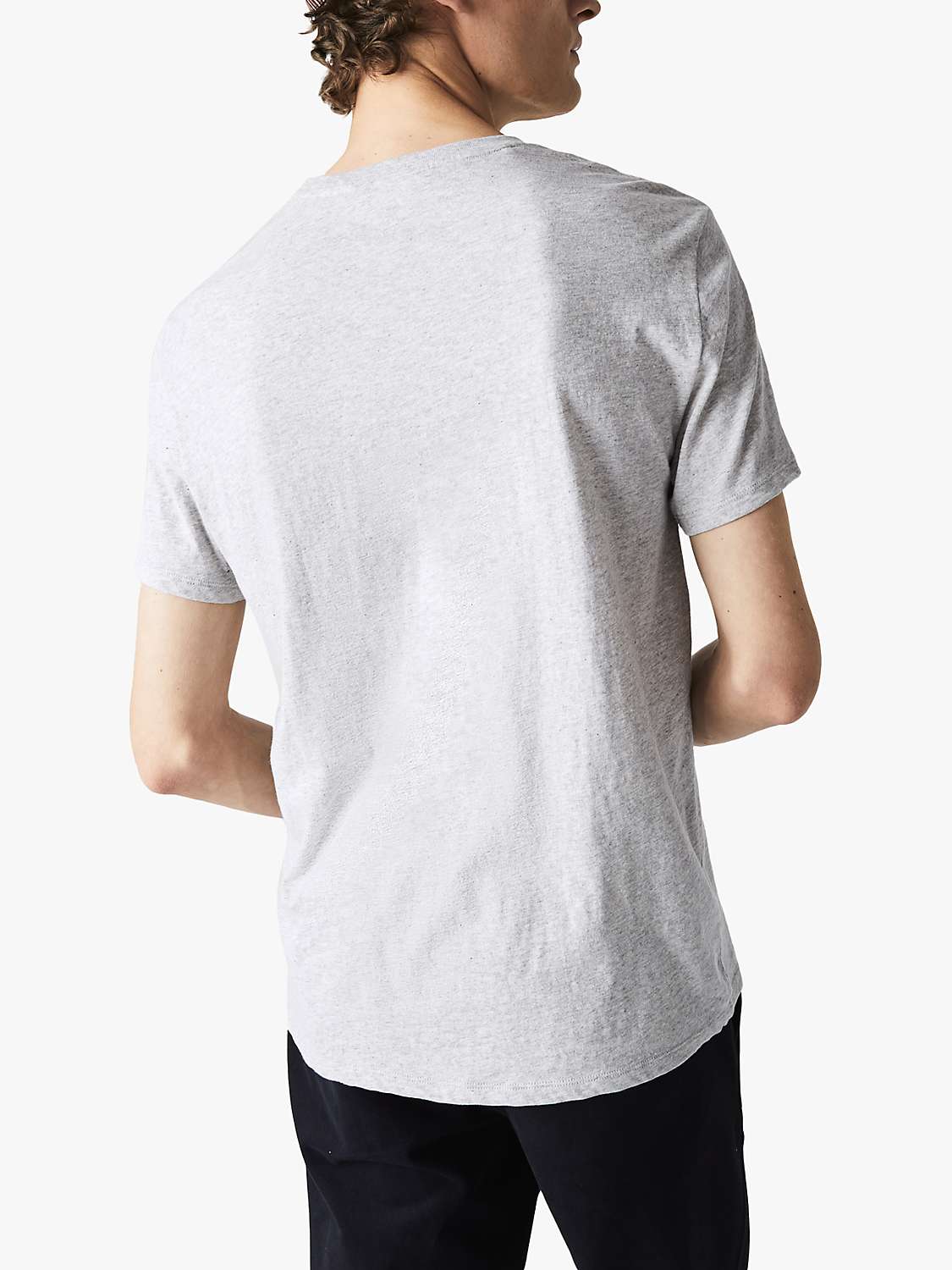 Buy Lacoste Classic Pima Cotton Crew Neck T-Shirt Online at johnlewis.com