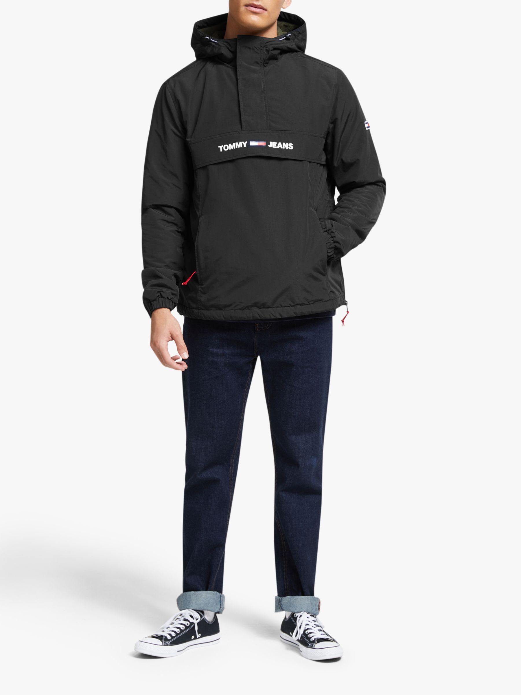 tommy jeans pullover jacket