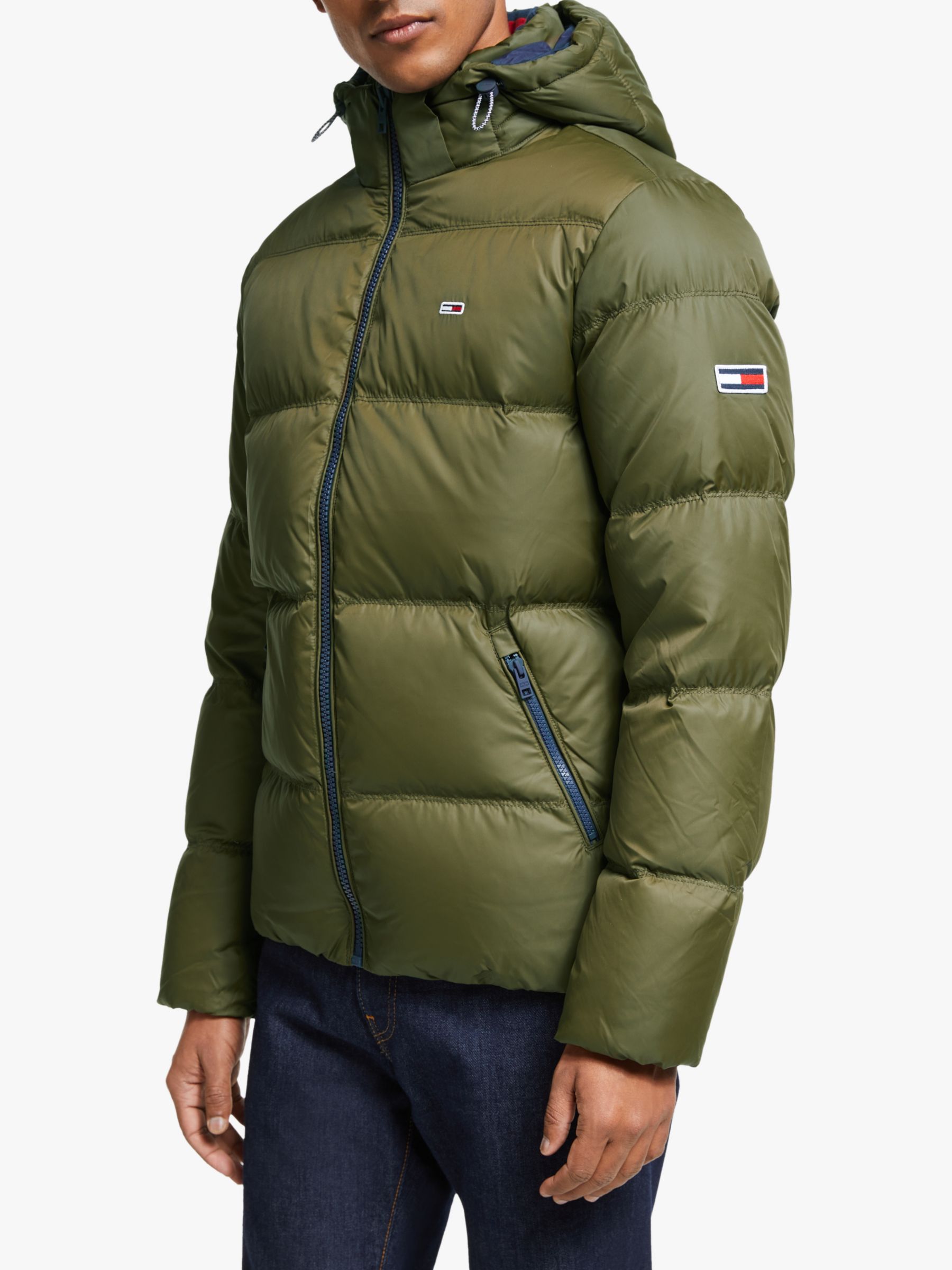tommy jeans essential down jacket mens