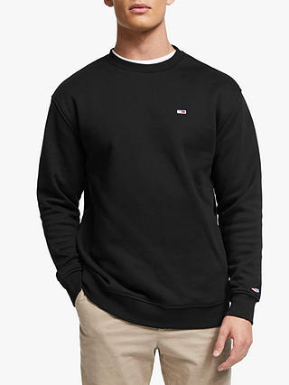 Tommy Jeans Classic Crew Neck Sweatshirt, Black