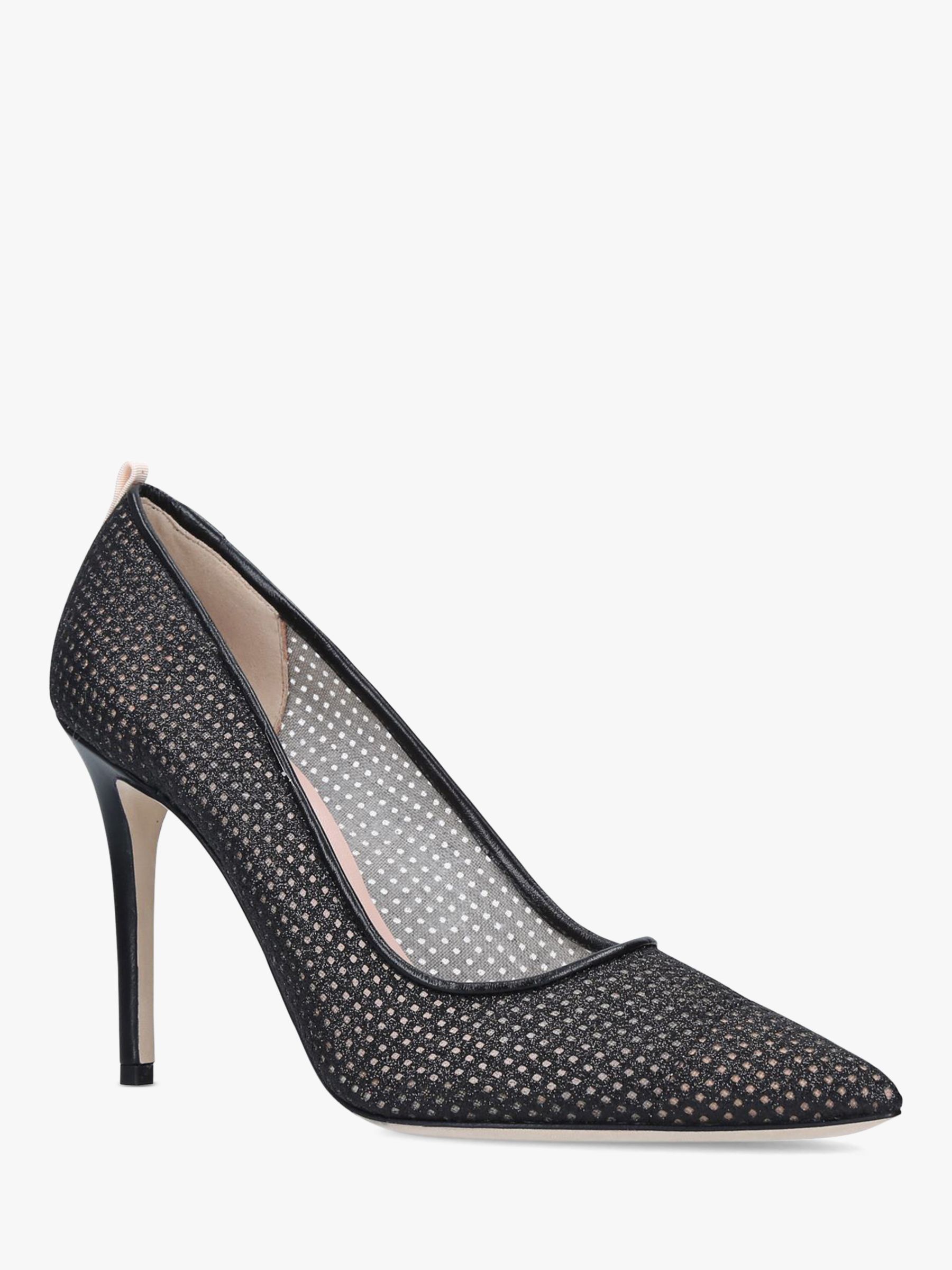 SJP by Sarah Jessica Parker Fawn 100 Fishnet Stiletto Heel Court Shoes ...