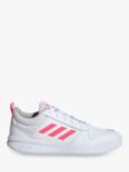 adidas Kids' Tensaurus Running Shoes, FTWR White/Real Pink