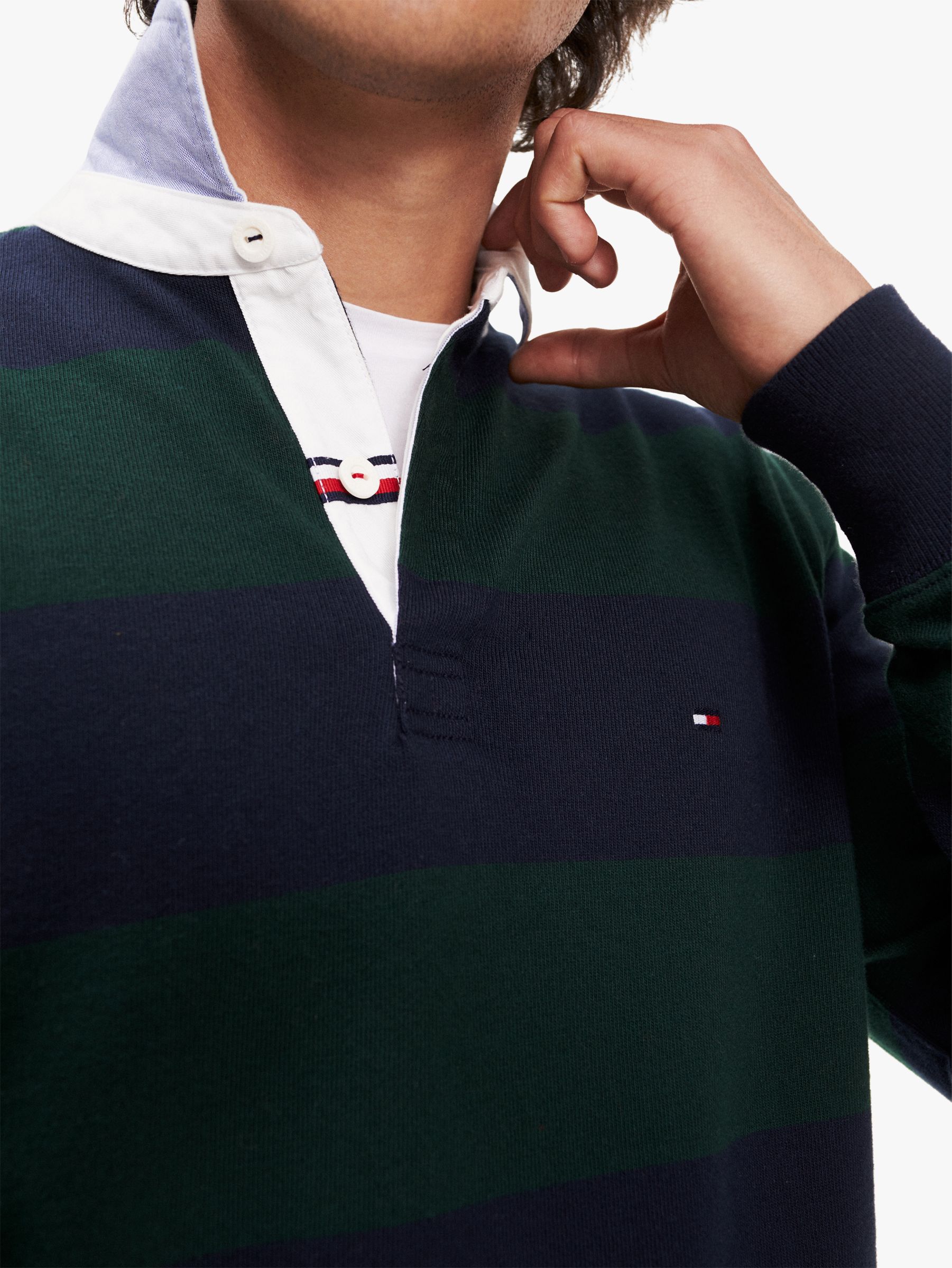 tommy hilfiger iconic rugby shirt