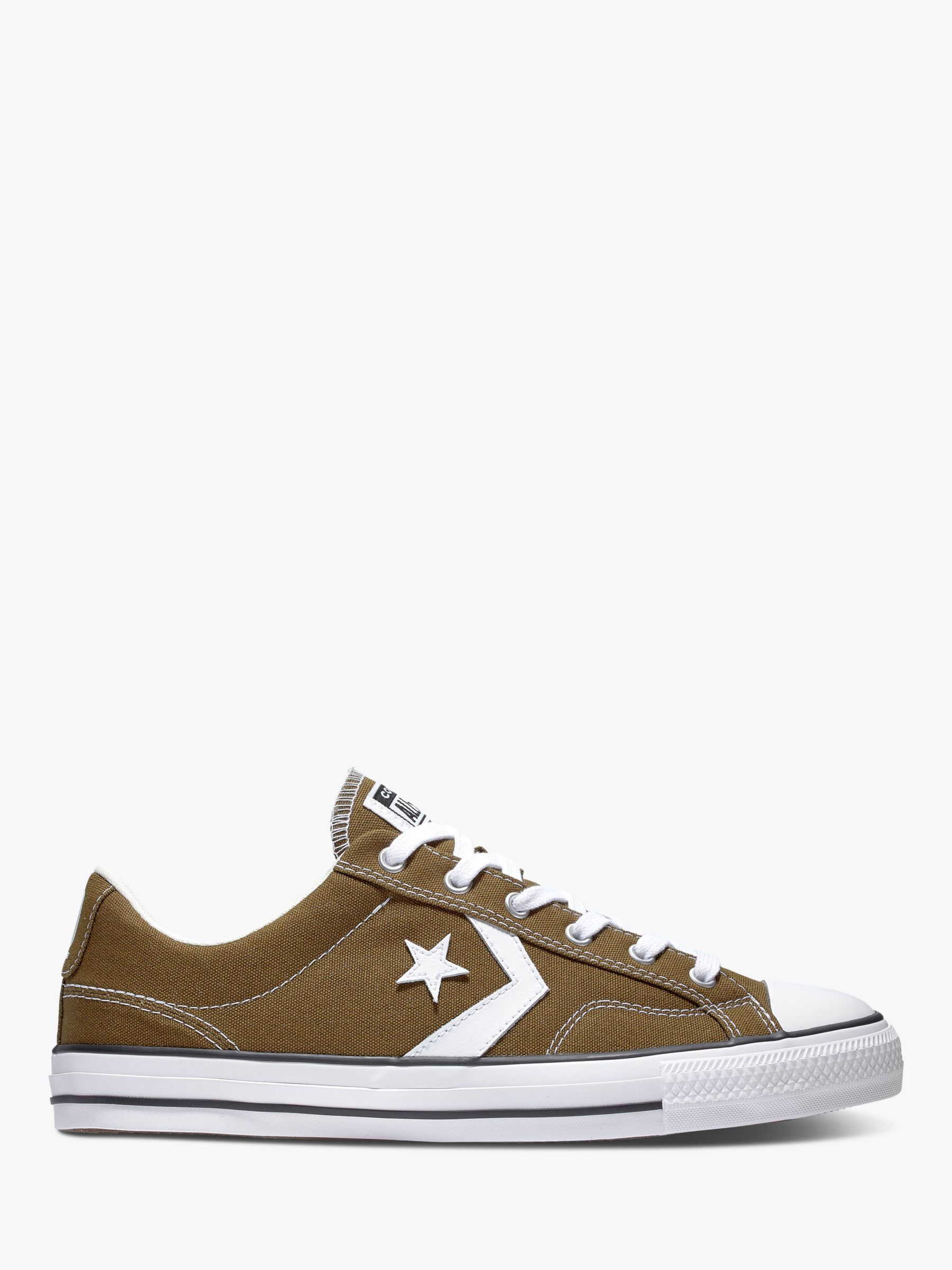 converse khaki star player ox trainers