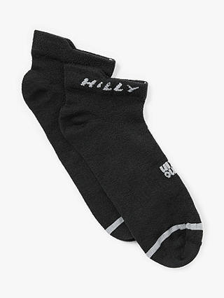 Hilly Monoskin Lite Running Socks, Black/Grey