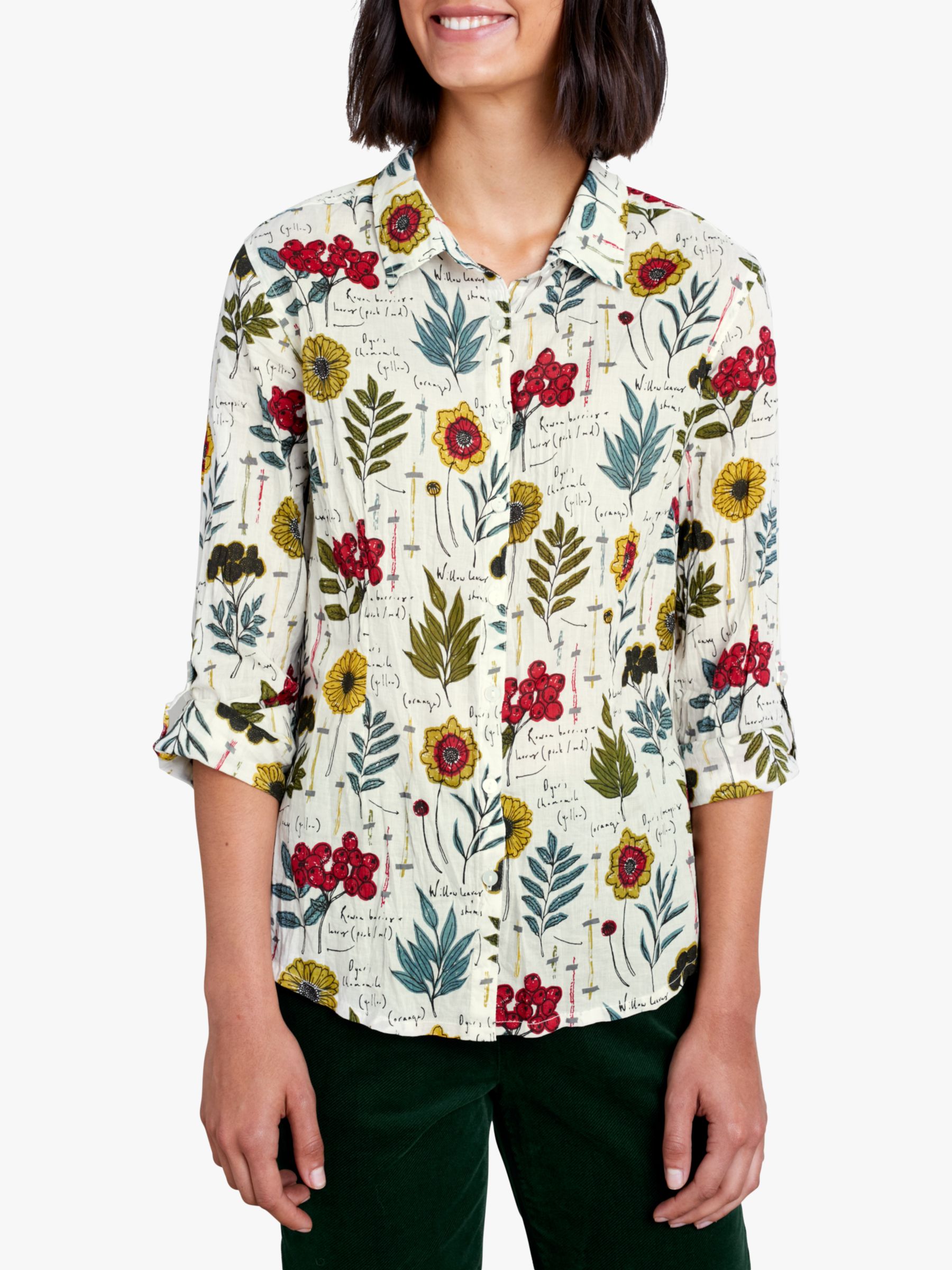 Seasalt Larissa Shirt Dye Plants Creek At John Lewis Partners