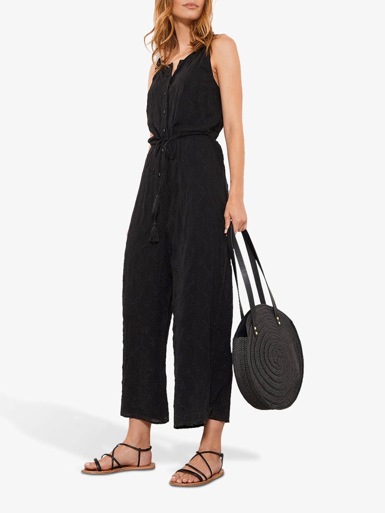 mint velvet black jumpsuit