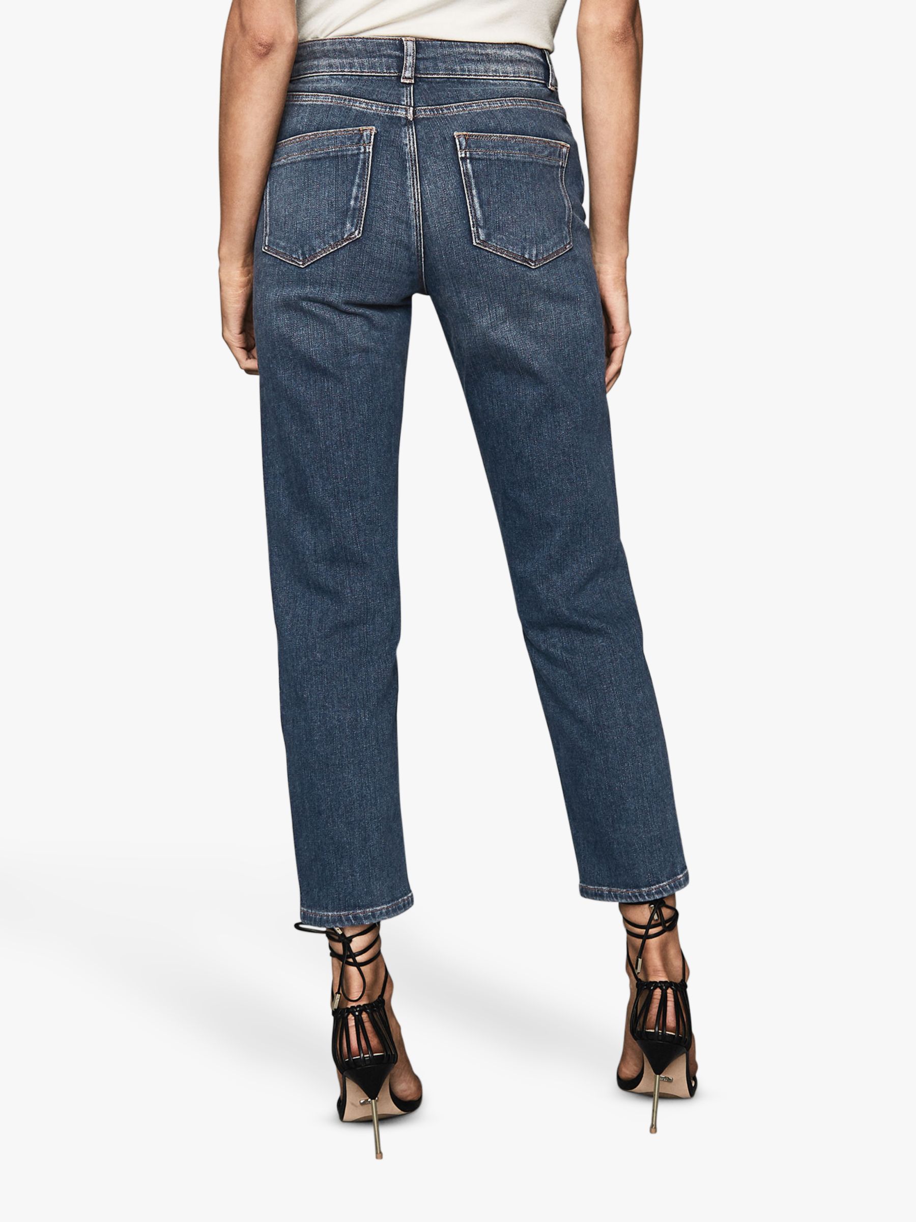 Reiss Bailey Straight Leg Jeans at John Lewis & Partners