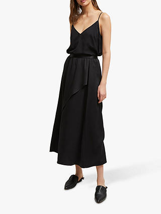 French Connection Alessia Midi Skirt, Black