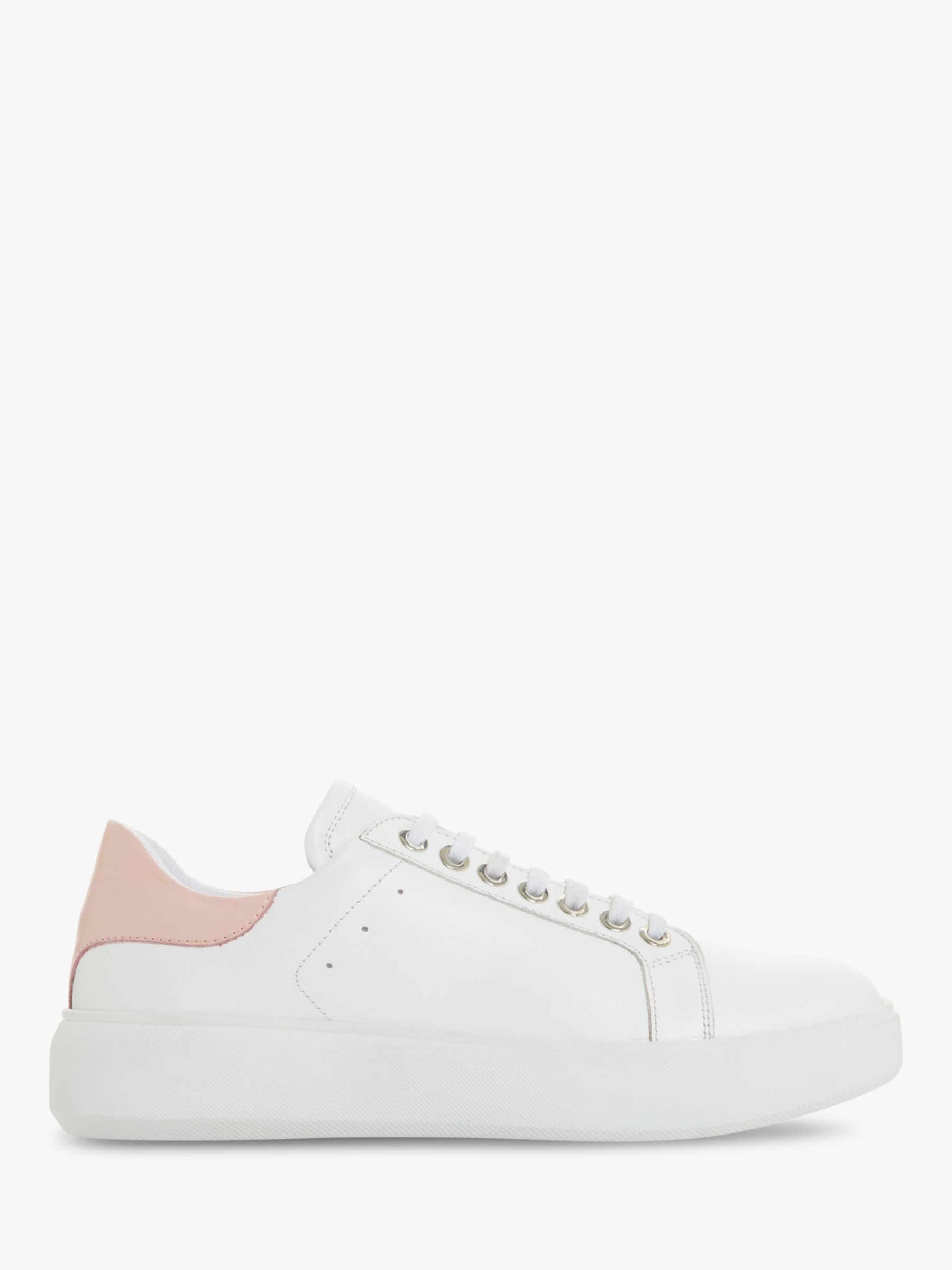 Dune Entity Leather Lace Up Trainers