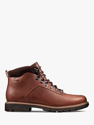 Clarks Batcombe Alp Leather Gore-Tex Boots, Brown