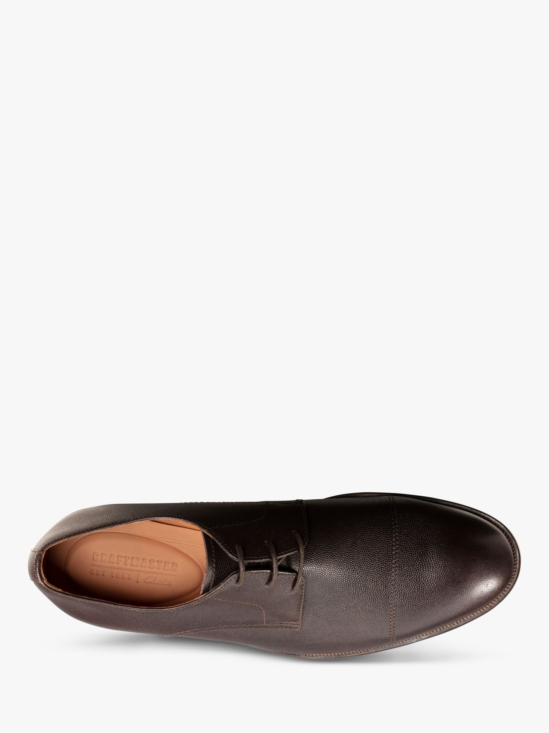 clarks dark brown shoes