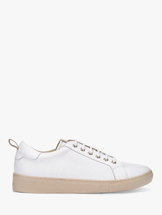 Mint Velvet Eve Perforated Trainers, White