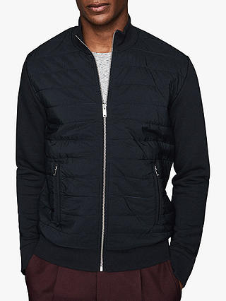 Reiss Felix Quilted Bomber Jacket