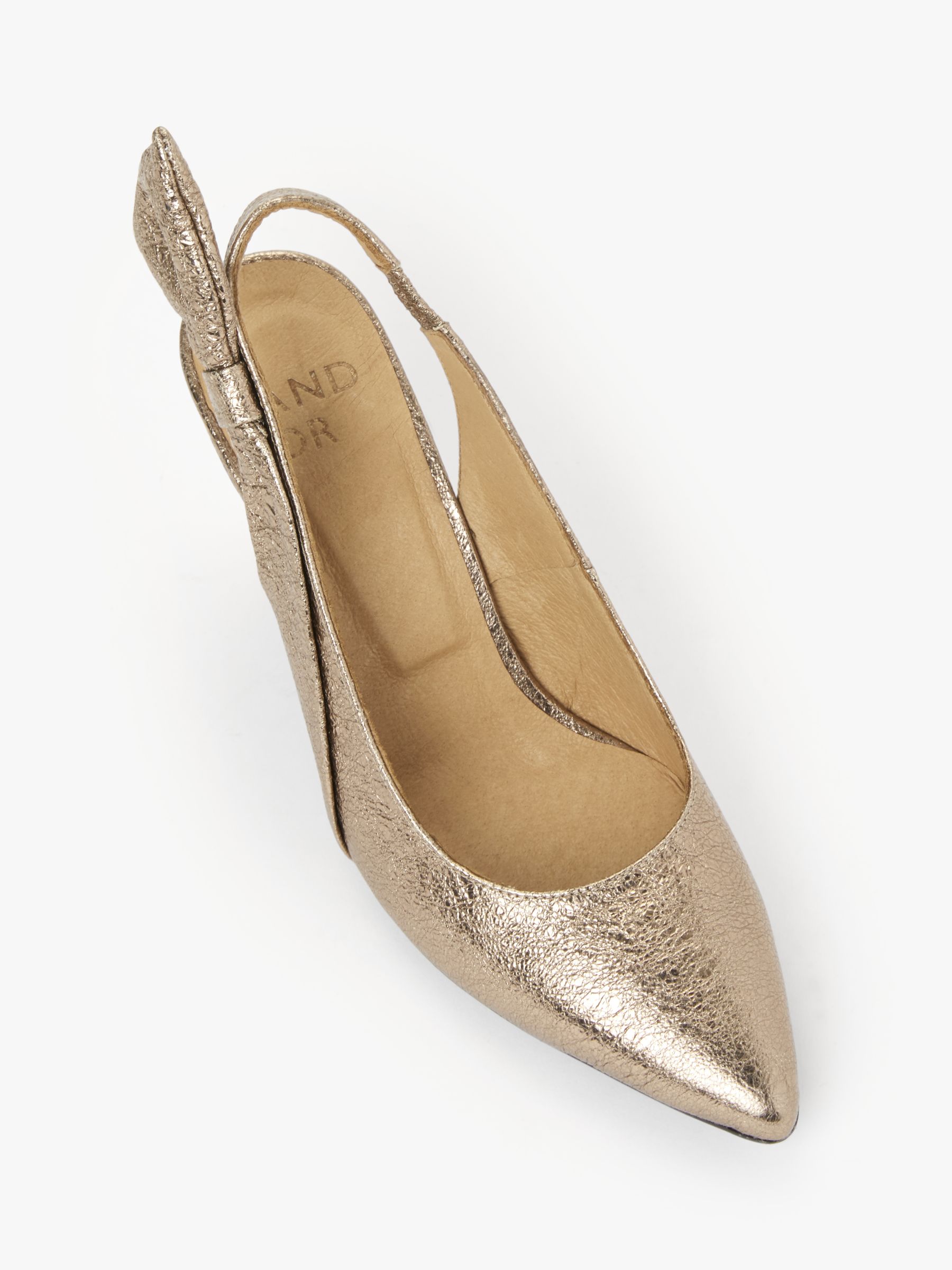 metallic gold shoes