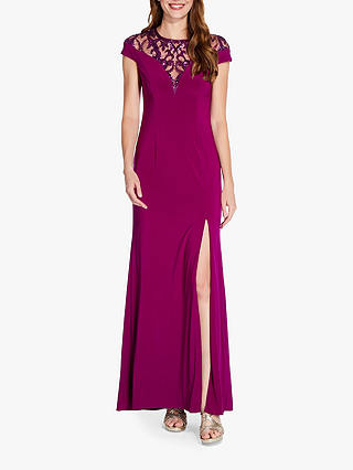 Adrianna Papell Sequin Jersey Dress, Wildberry