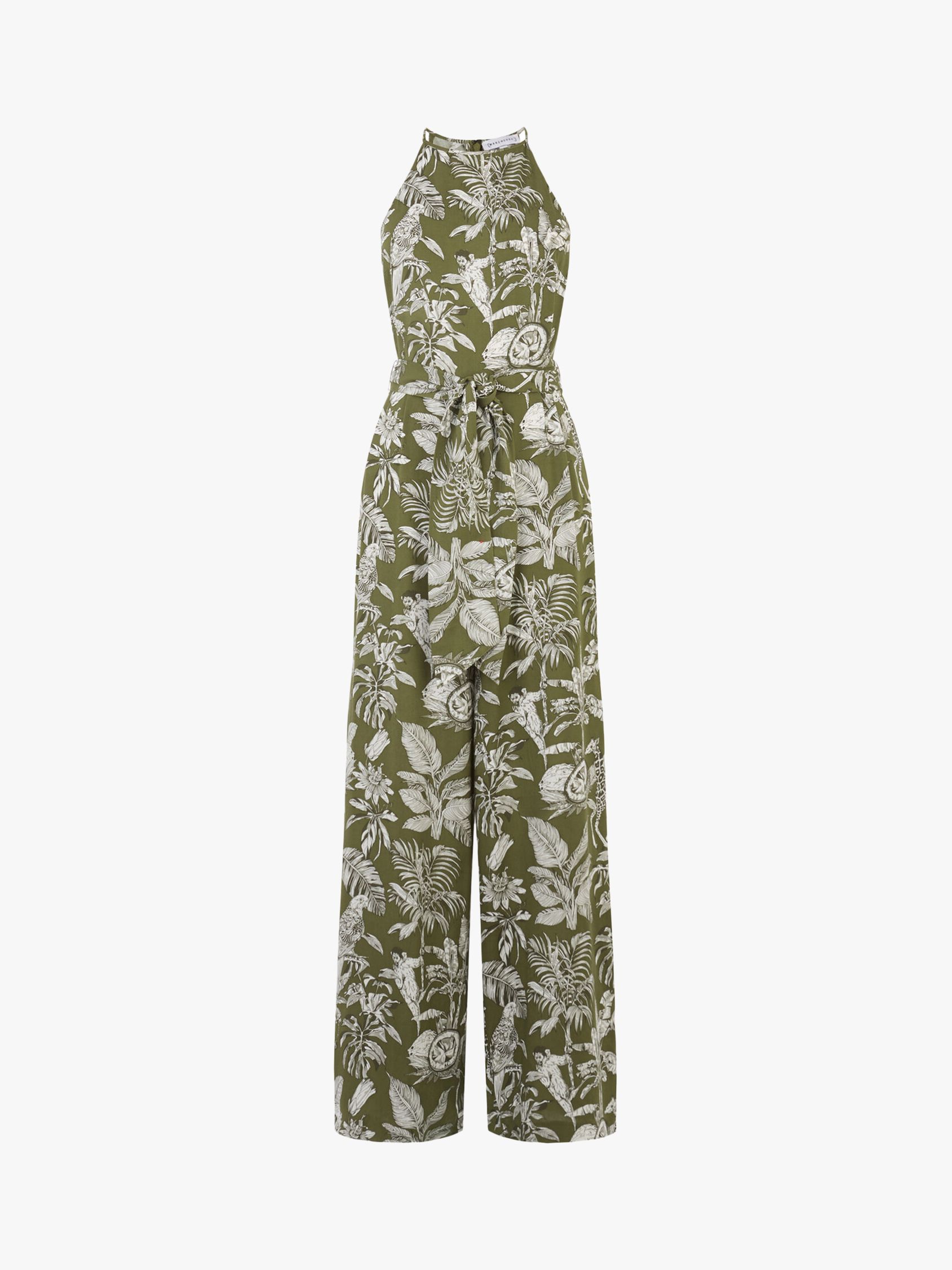 jumpsuit jungle print