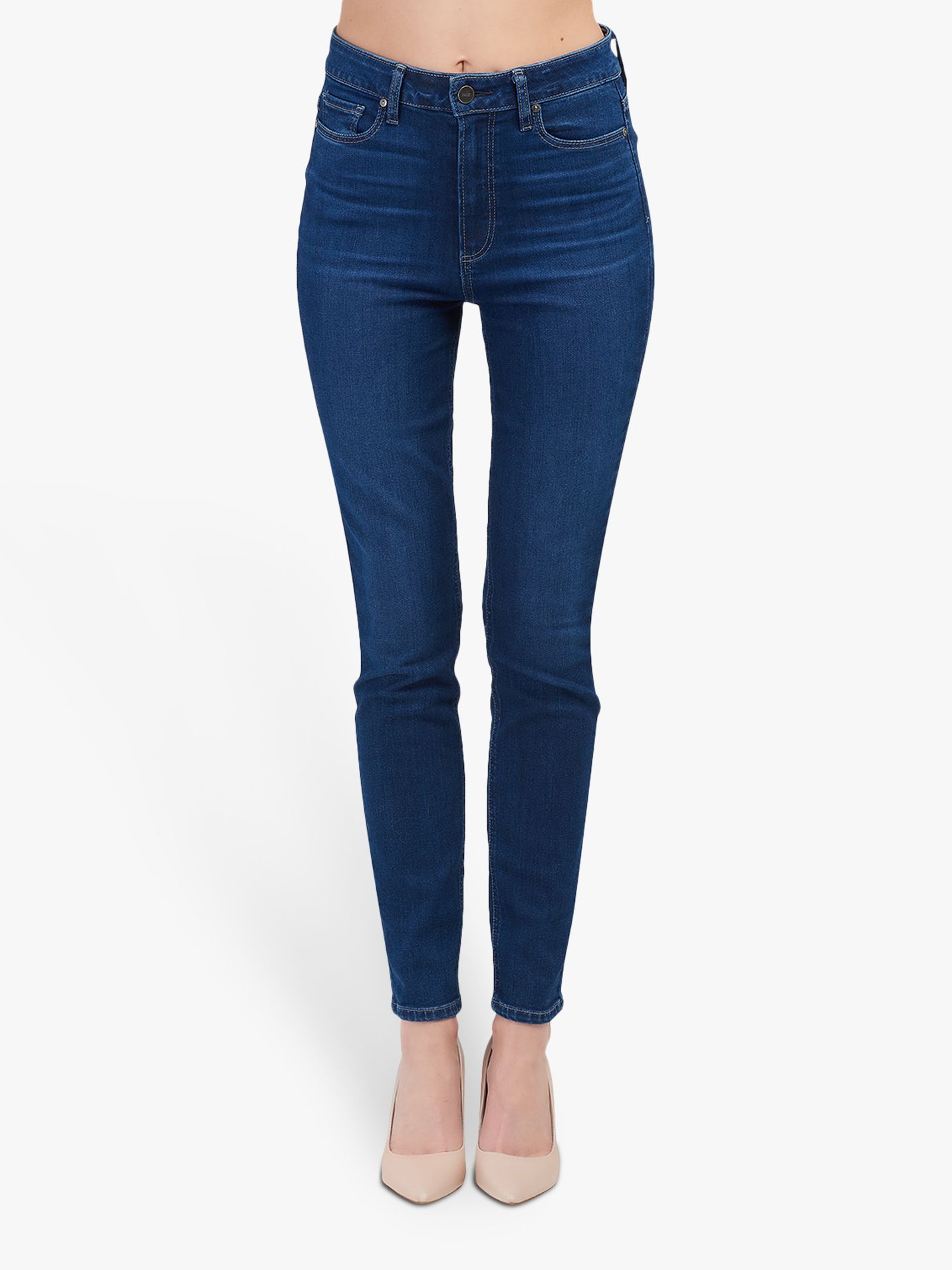 PAIGE Margot High Rise Ultra Skinny Jeans, Brentwood Mid Wash, 24