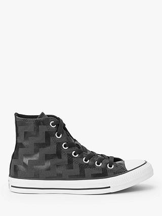Converse Chuck Taylor All Star Canvas High-Top Trainers, Black