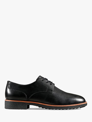 Clarks Griffin Lane Leather Brogues, Black