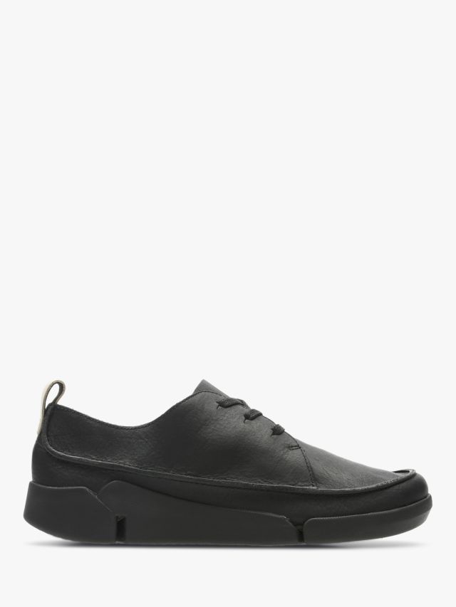 Clarks black clearance trainers womens