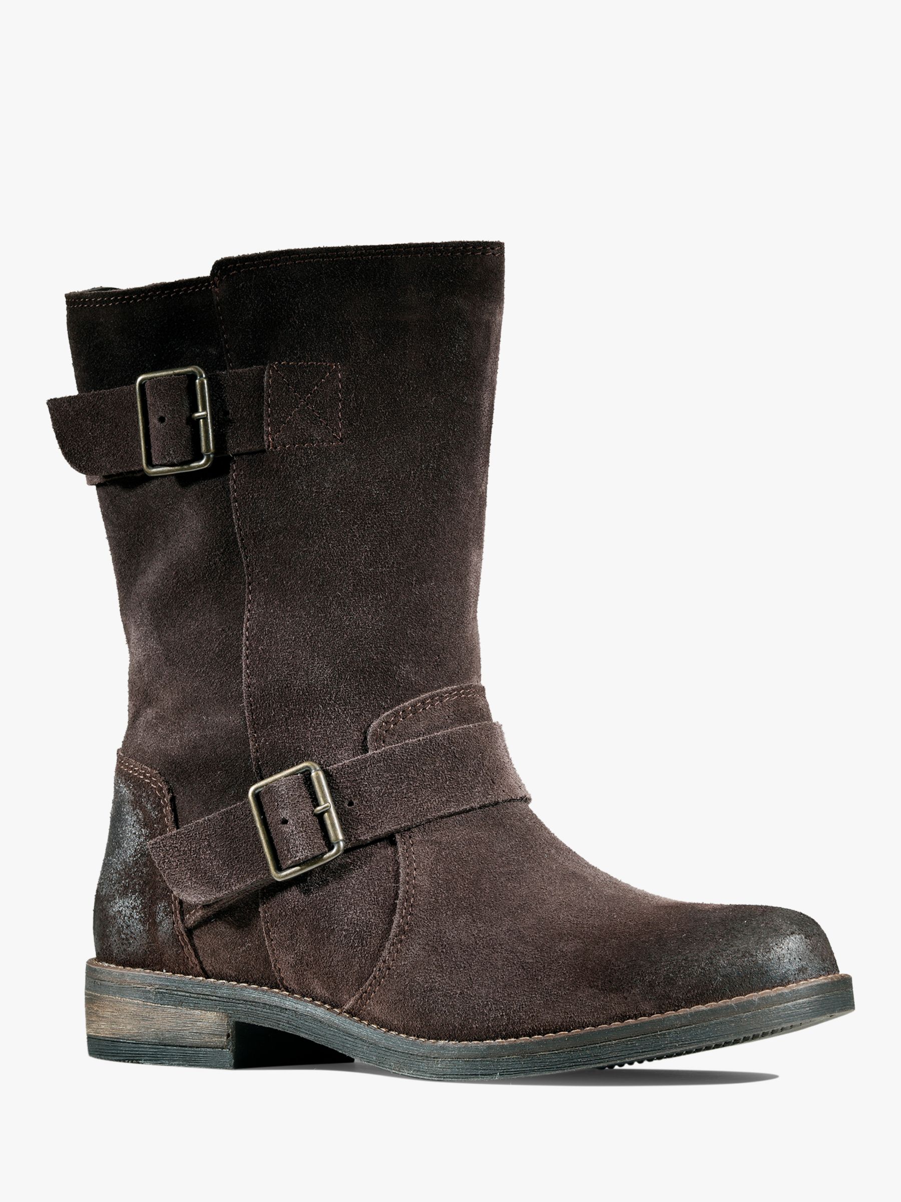 clarks womens mid calf boots