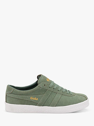Gola Suede Lace Up Trainers, Green