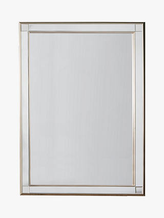 John Lewis Amare Wall Mirror, Champagne