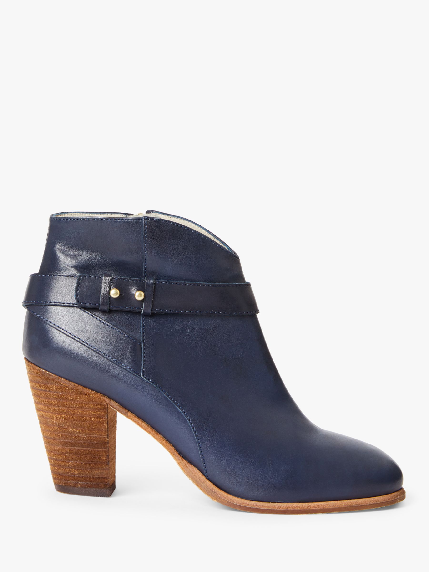 Boden Stratford Leather Heeled Ankle Boots at John Lewis & Partners