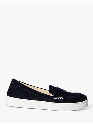 Boden Slip On Trainers, Navy