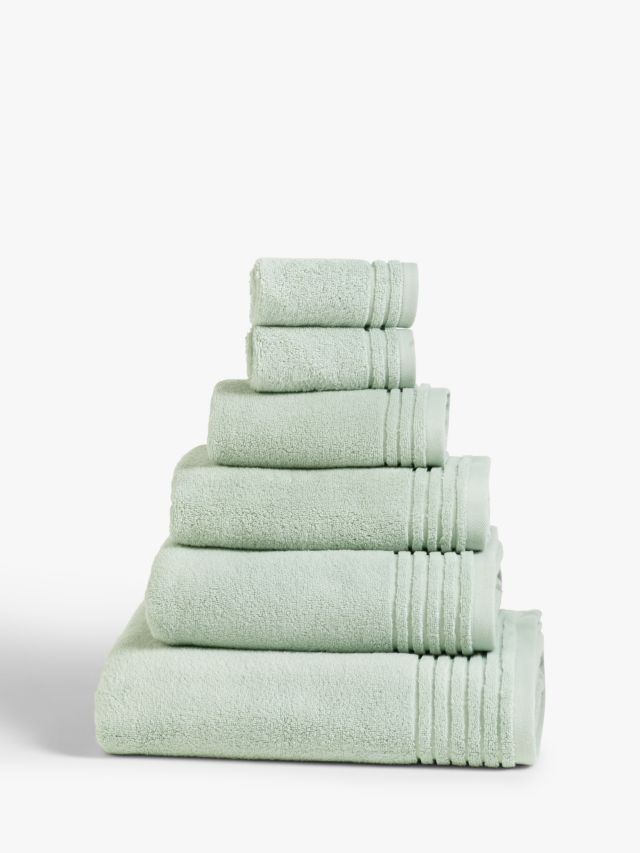 Green towels 2025 john lewis