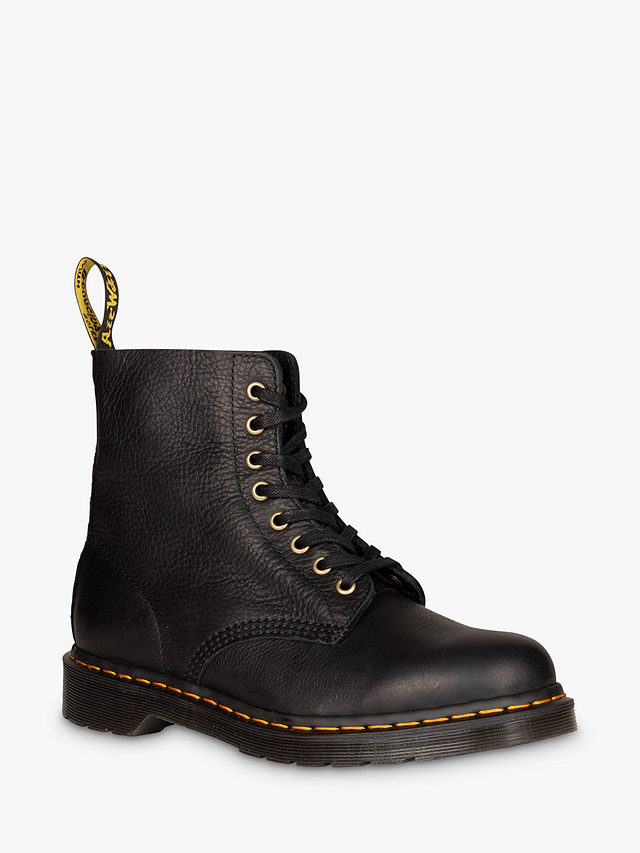Dr Martens 1460 Pascal Leather Boots, Black Ambassador, 7