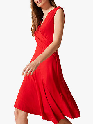 Phase Eight Maura Wrap Dress, Red