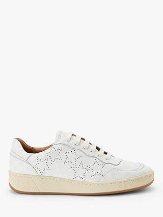 AND/OR Evalina Leather Trainers, White