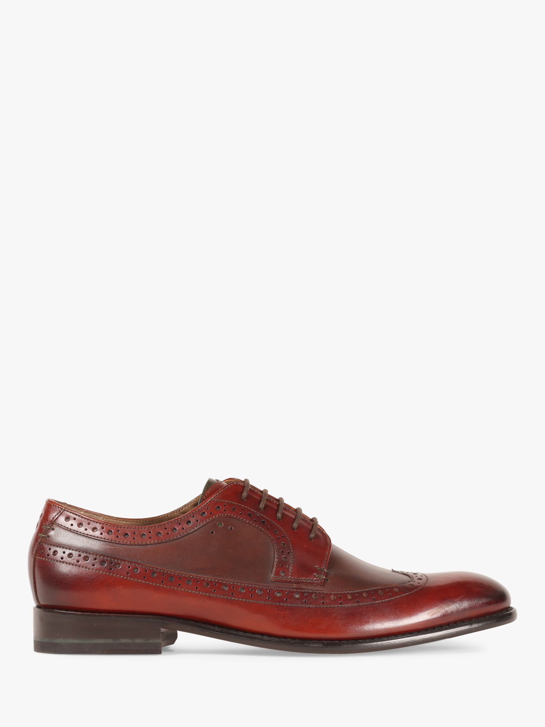 Oliver Sweeney Endellion Leather Brogues, Tan/Brown