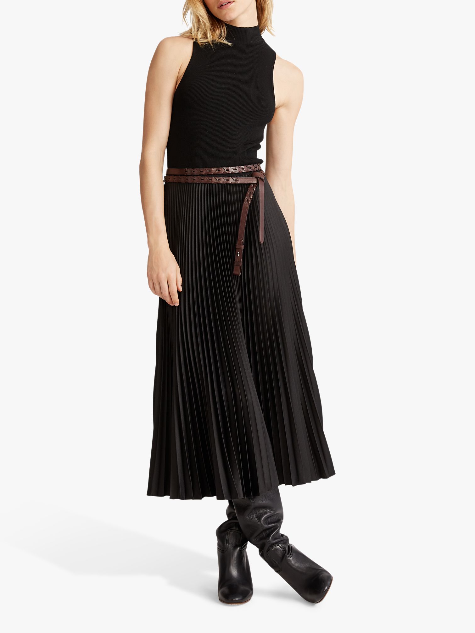 Polo Ralph Lauren Pleated Skirt Dress 