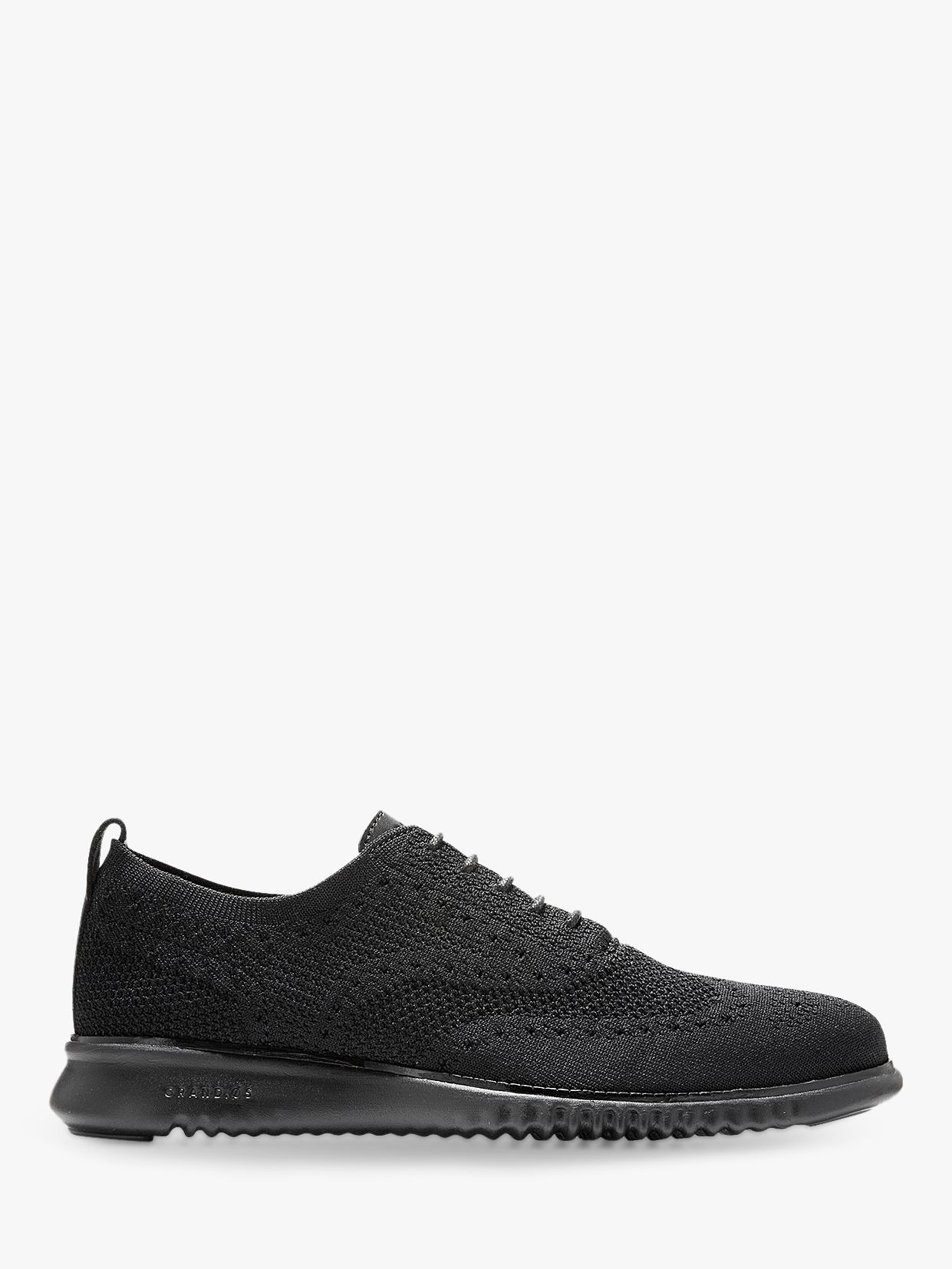 Cole Haan Zerogrand Stitchlite Knitted Oxford Shoes, Black