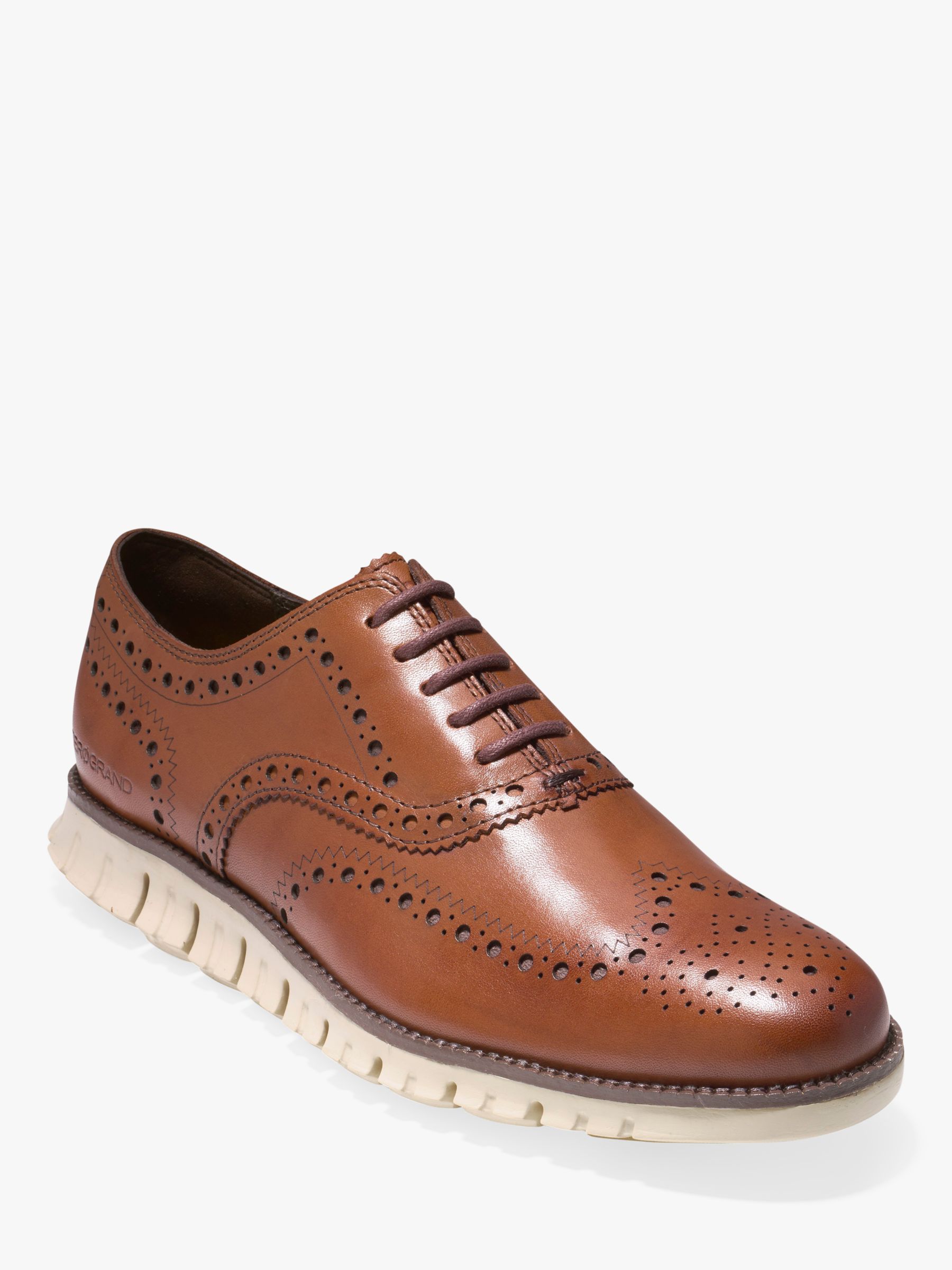 british tan wingtip shoes