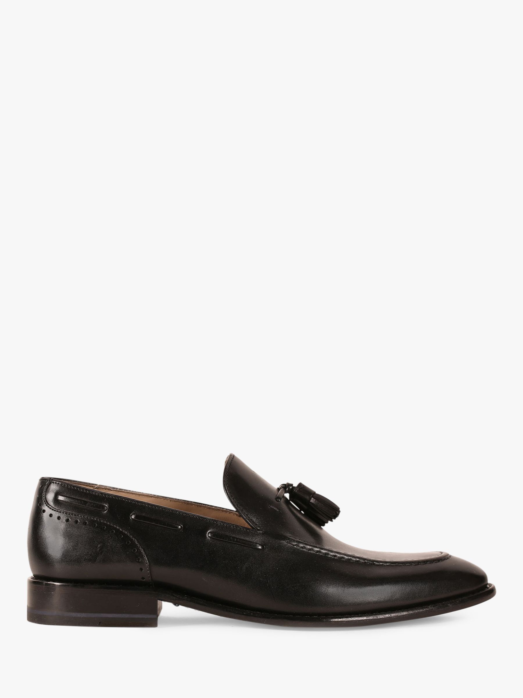 Oliver Sweeney Keasden Tassel Leather Loafers, Black