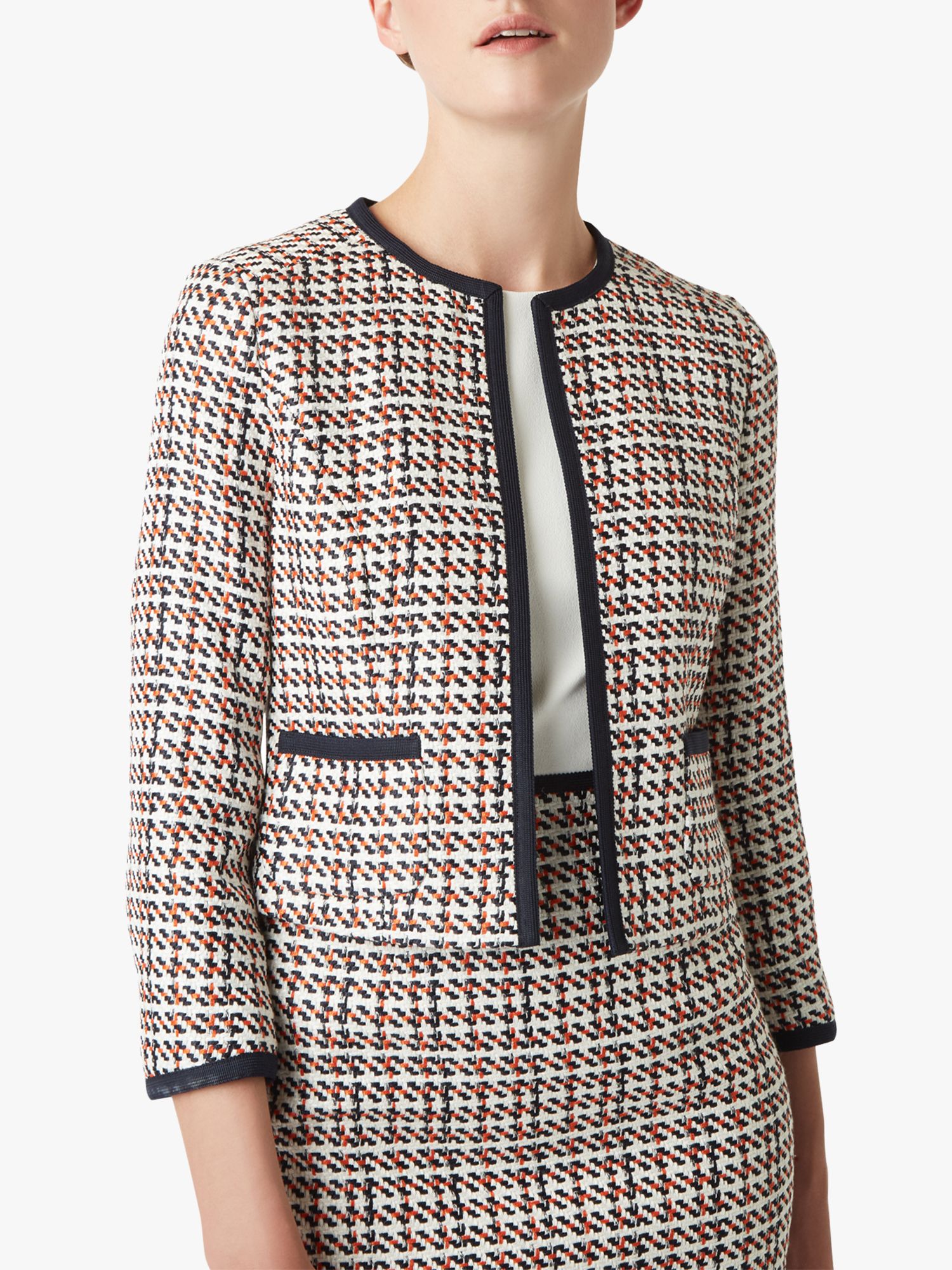 Hobbs Gianna Jacket, Orange/Multi