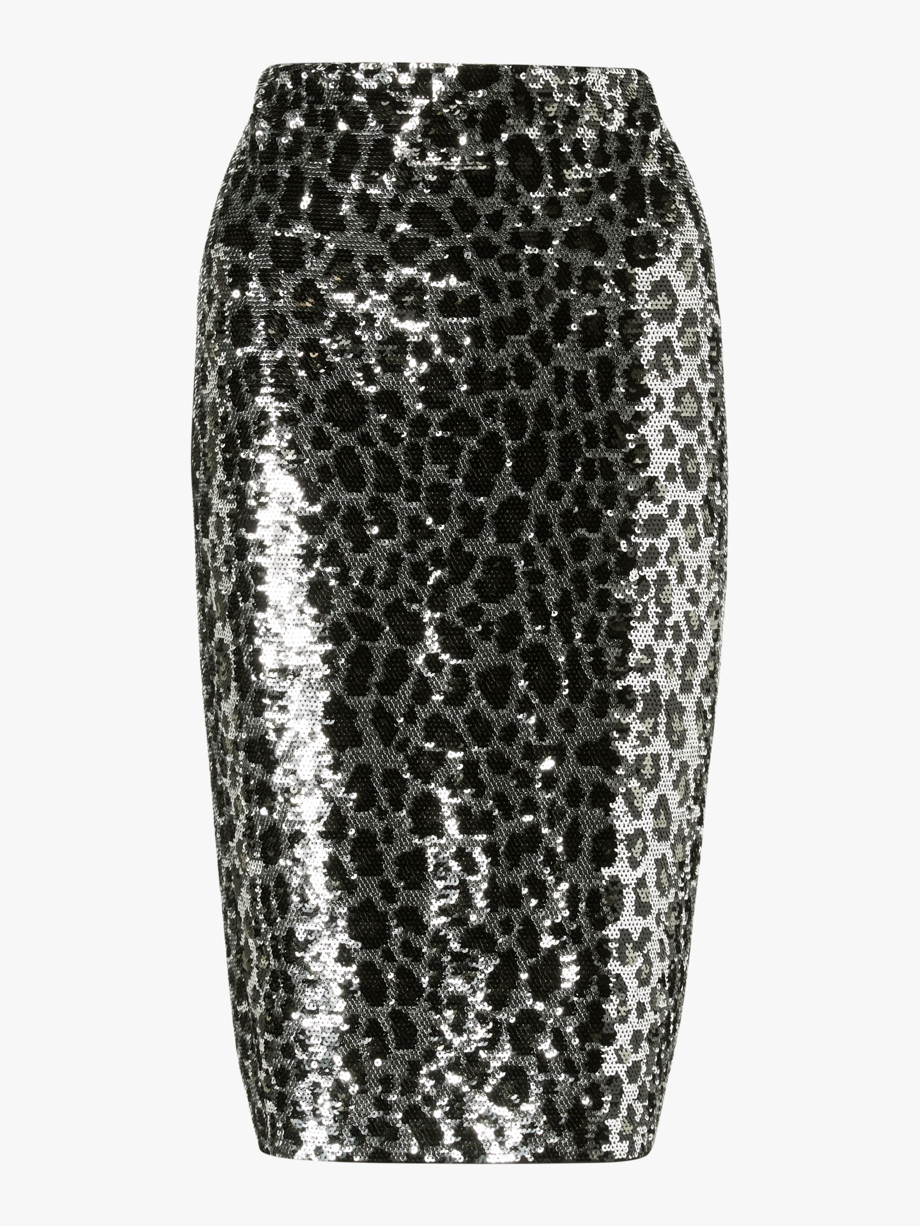mk leopard sequin skirt