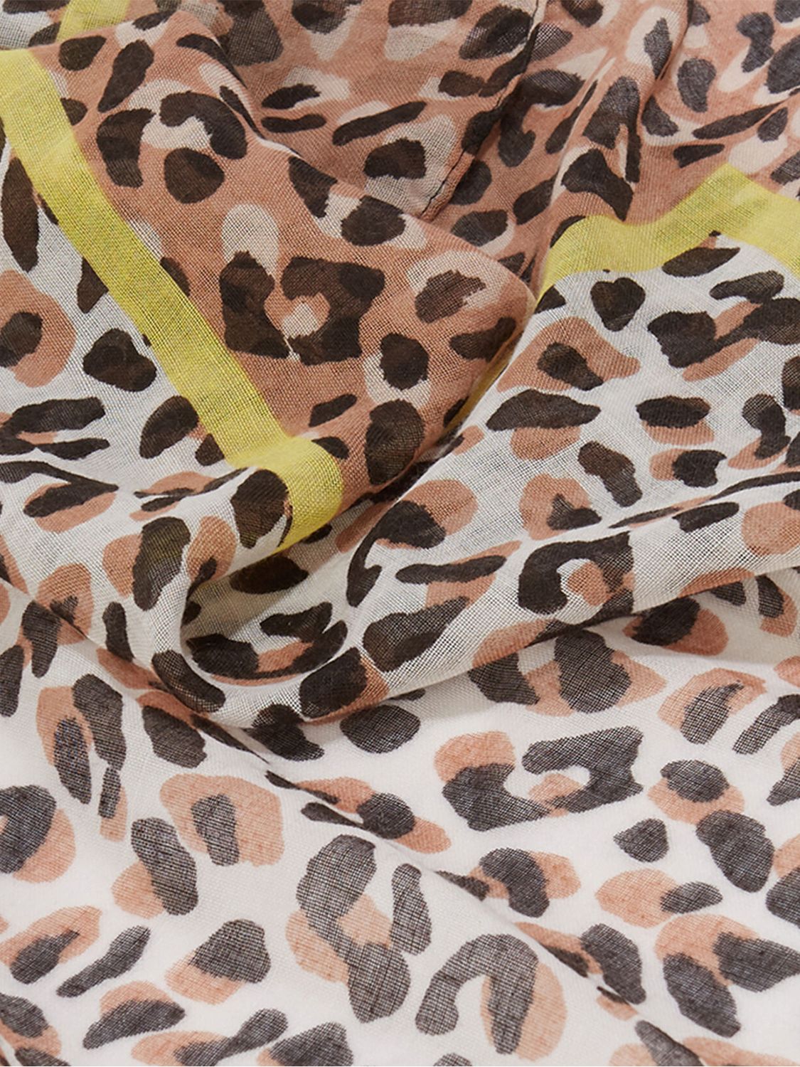 Oasis Arabella Leopard Scarf, Animal