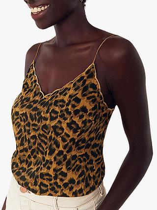 Oasis Leopard Print Cami Top, Animal