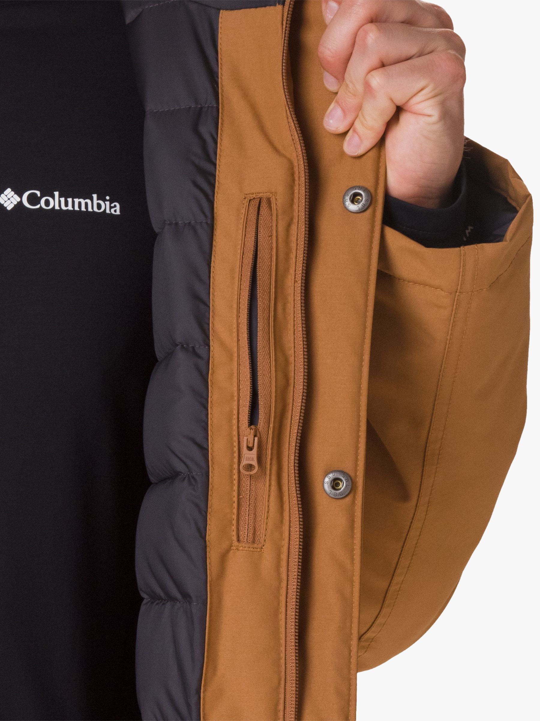 brown columbia jacket men's