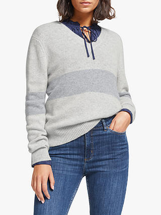 Collection WEEKEND by John Lewis Cashmere Tonal Stripe Jumper