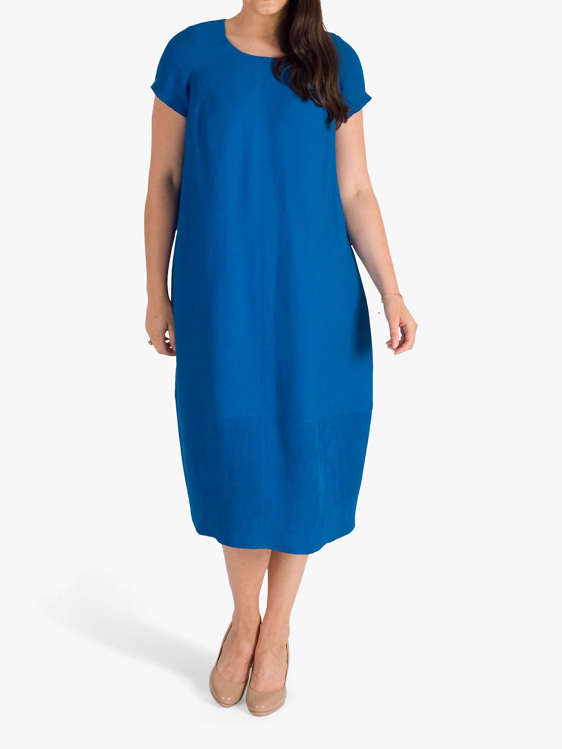 Buy chesca Peacock Fine Crinkle Dress, Peacock Online at johnlewis.com
